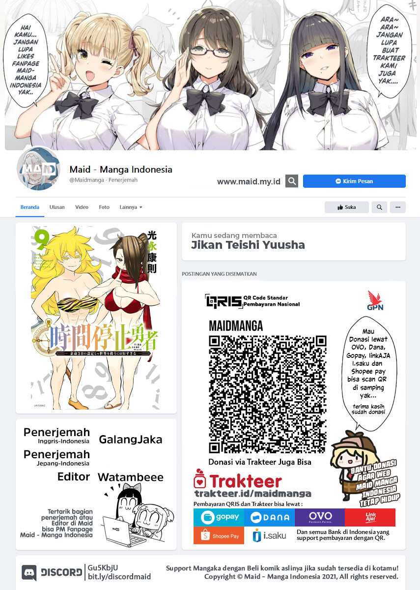 Jikan Teishi Yuusha Chapter 27 Gambar 2